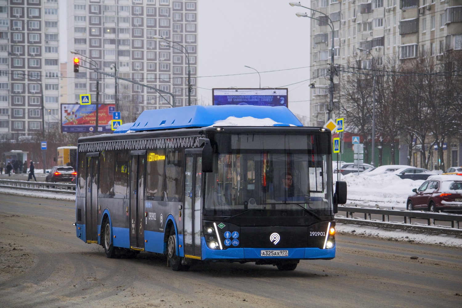 Moskau, LiAZ-5292.67 (CNG) Nr. 191901