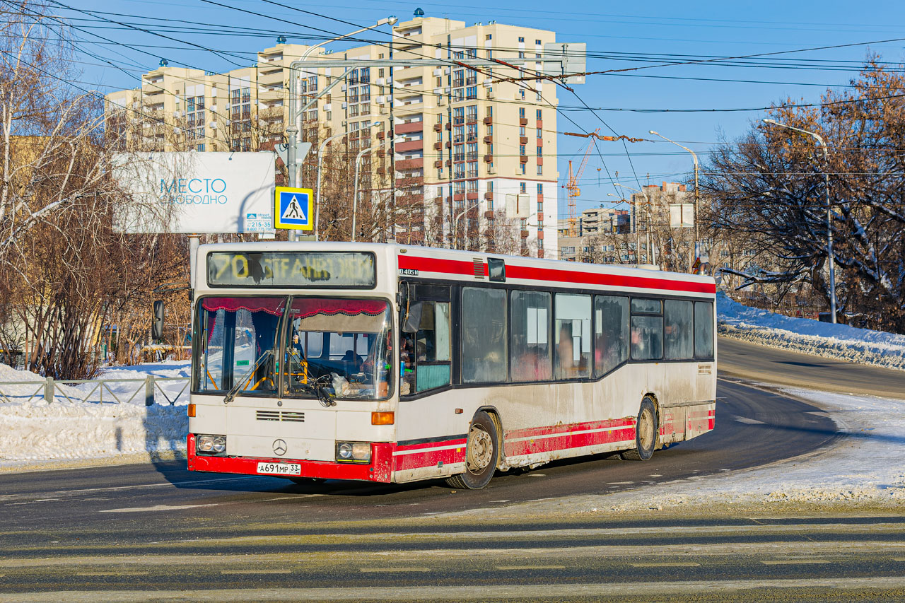 Пензенская область, Mercedes-Benz O405N2 № А 691 МР 33