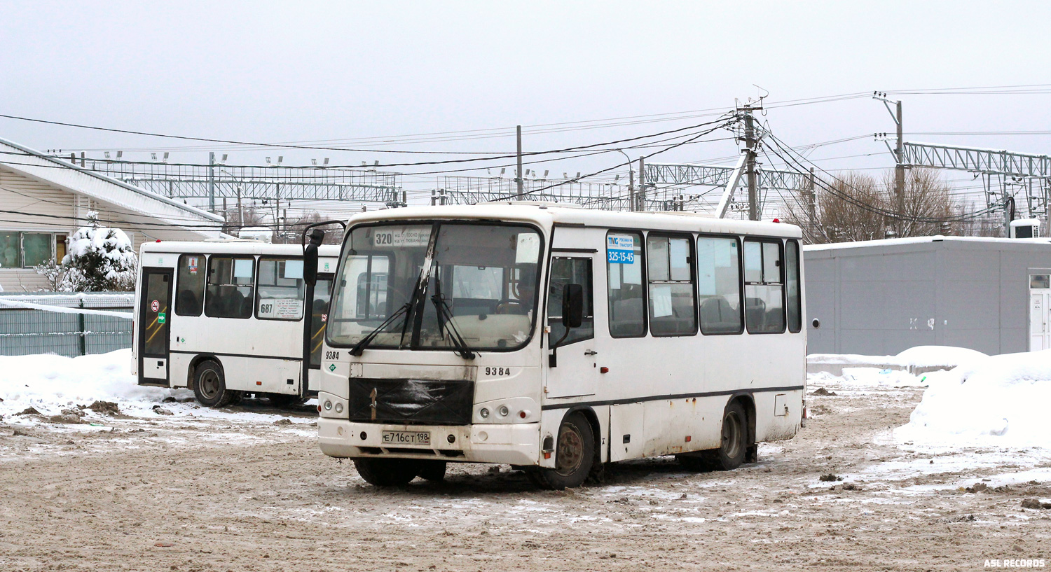 Ленинградская область, ПАЗ-320302-08 № 9384