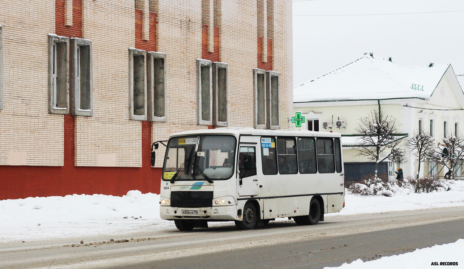 Ленинградская область, ПАЗ-320302-11 № 9804