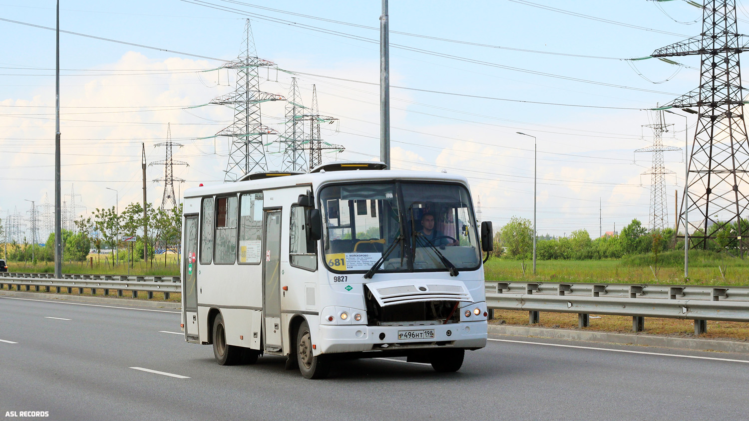 Ленинградская область, ПАЗ-320302-11 № 9827