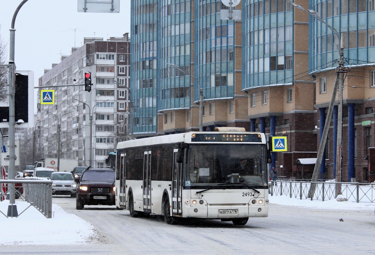 Санкт-Петербург, ЛиАЗ-5292.60 № 2493