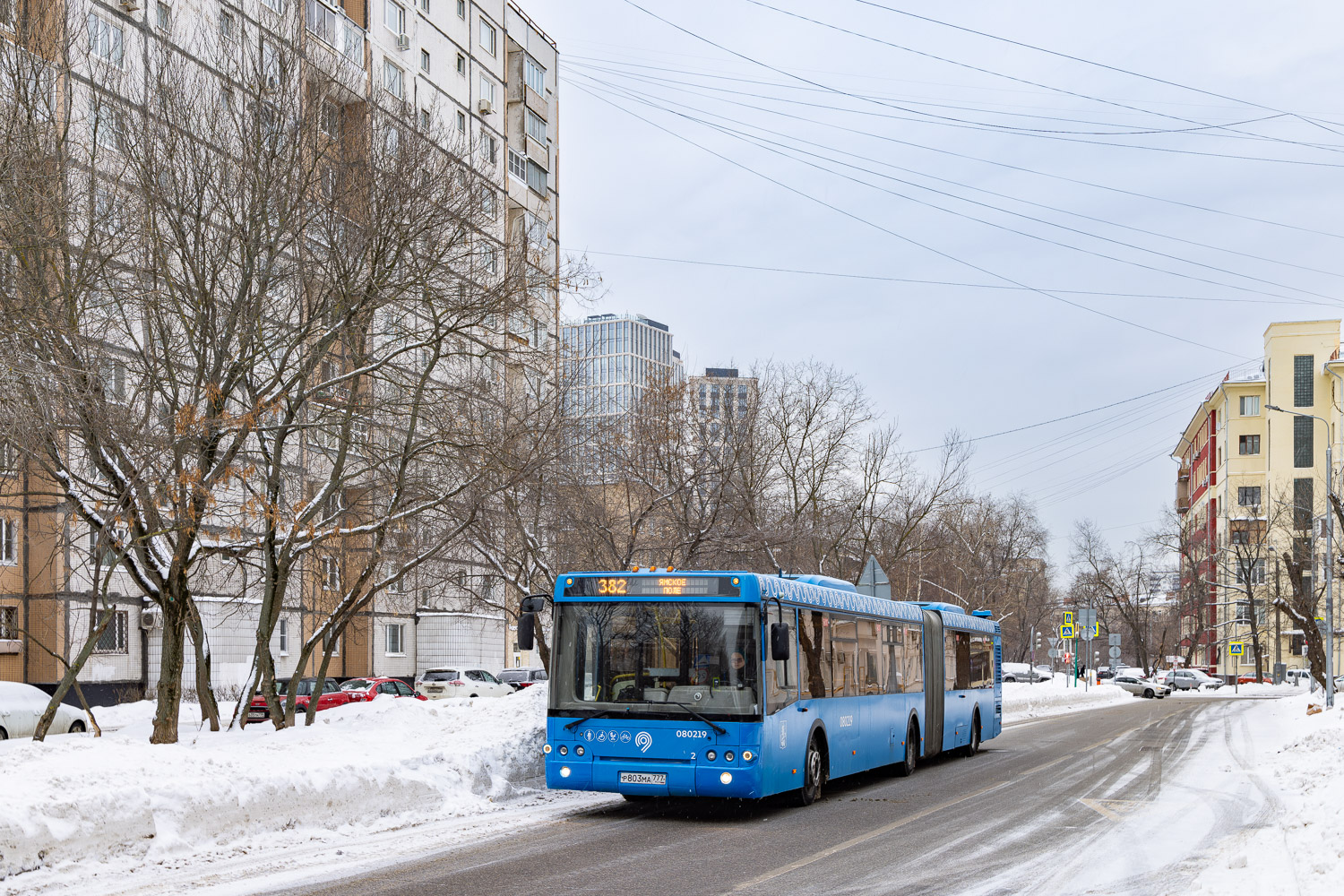 Москва, ЛиАЗ-6213.22 № 080219