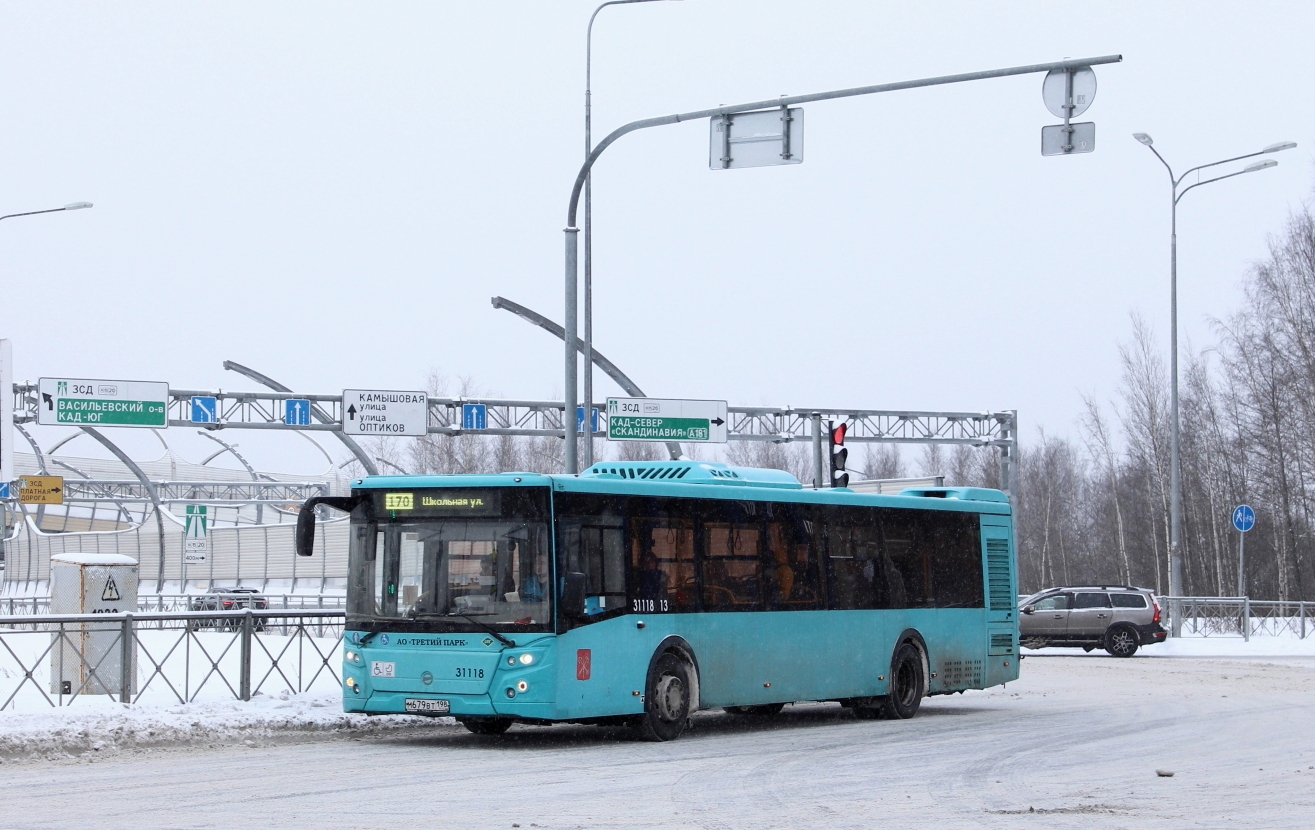 Санкт-Петербург, ЛиАЗ-5292.67 (LNG) № 31118