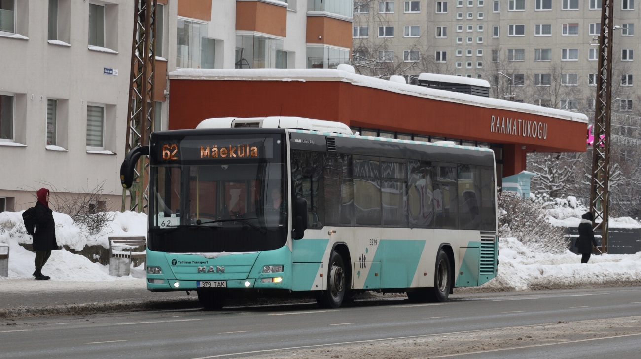 Эстония, MAN A78 Lion's City LE EL293 № 3379