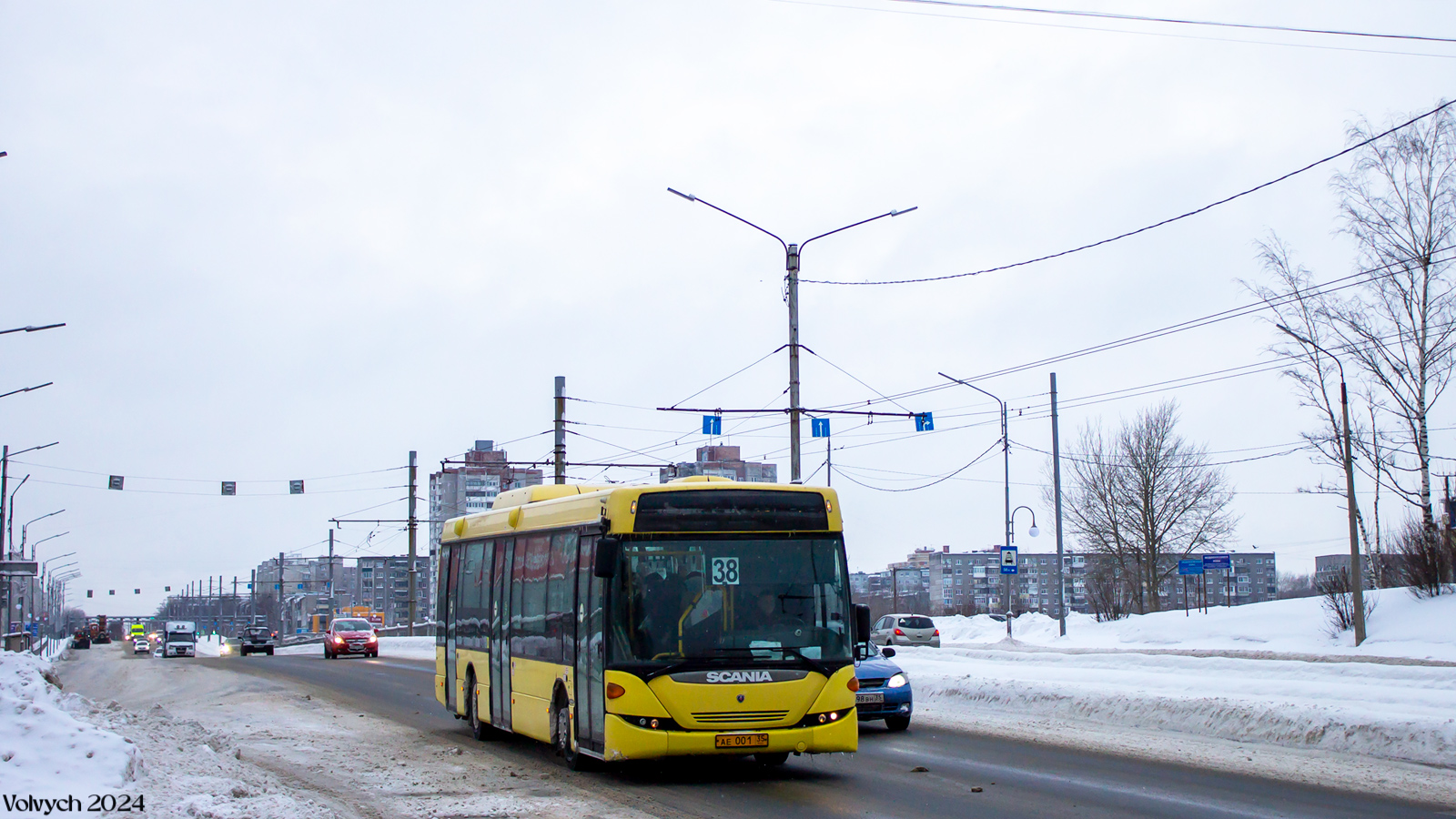 Vologda region, Scania OmniLink II (Scania-St.Petersburg) № АЕ 001 35