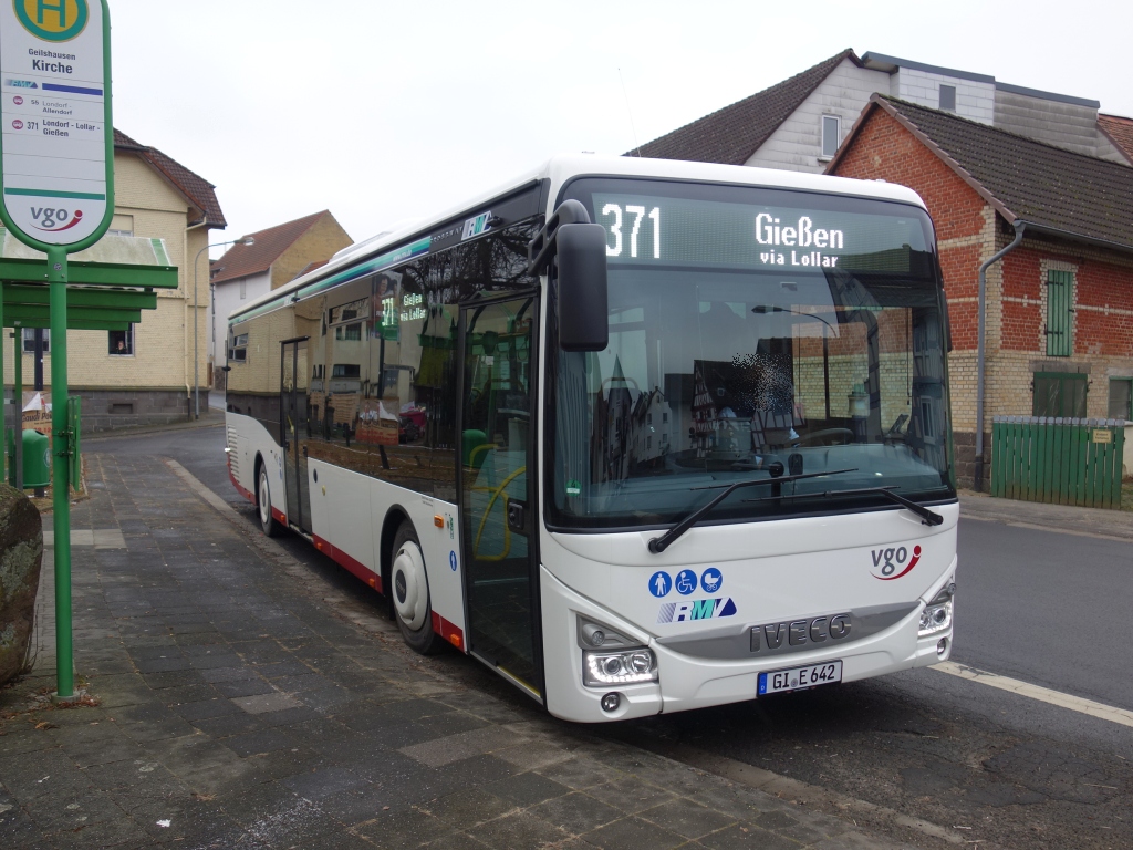 Гессен, IVECO Crossway LE LINE 12M № GI-E 642