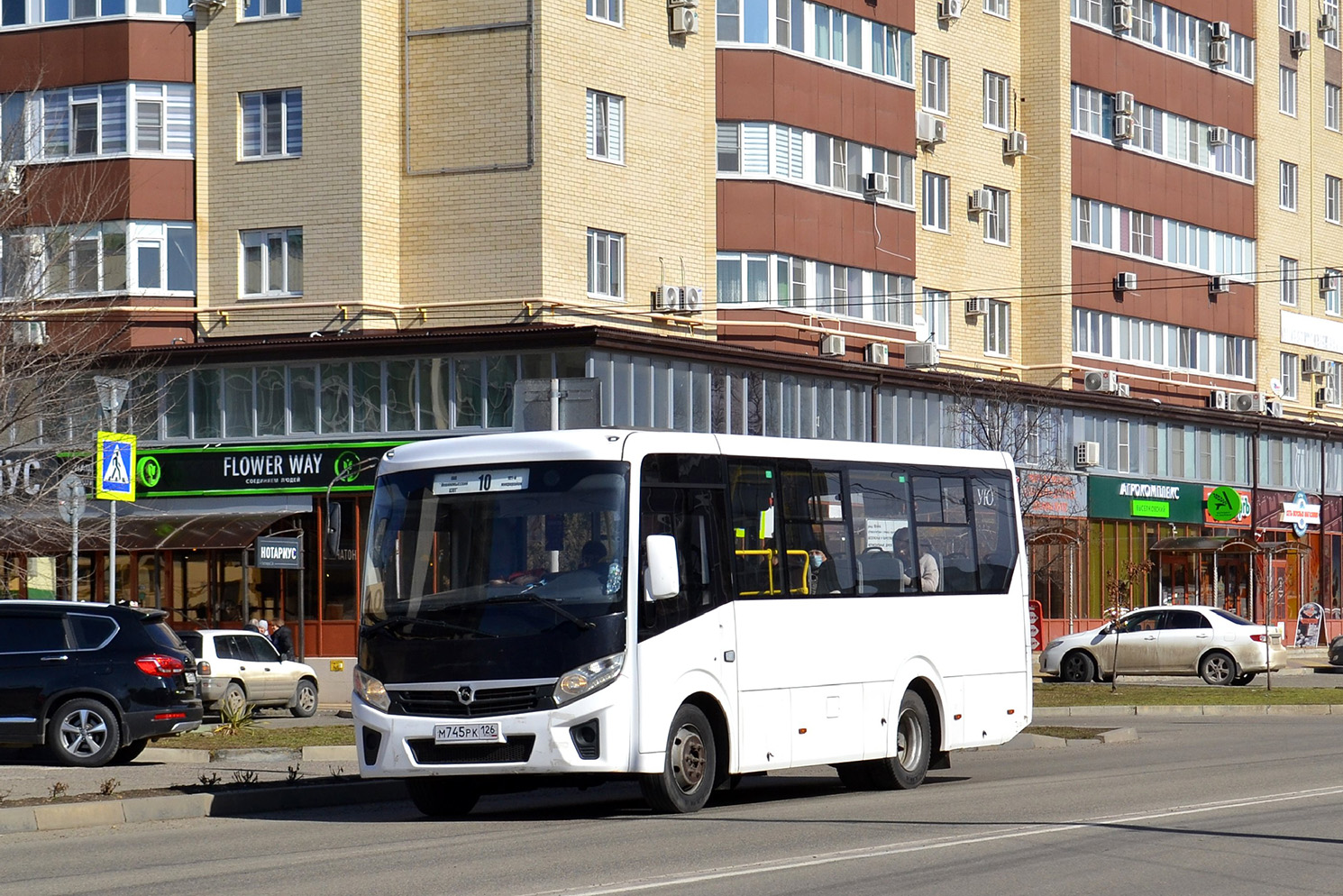 Stavropol region, PAZ-320405-04 "Vector Next" č. М 745 РК 126