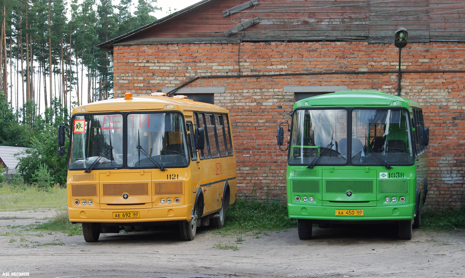 Псковская область, ПАЗ-320570-02 № 1121