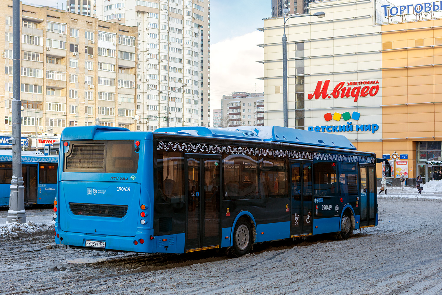 Москва, ЛиАЗ-5292.67 (CNG) № 190419