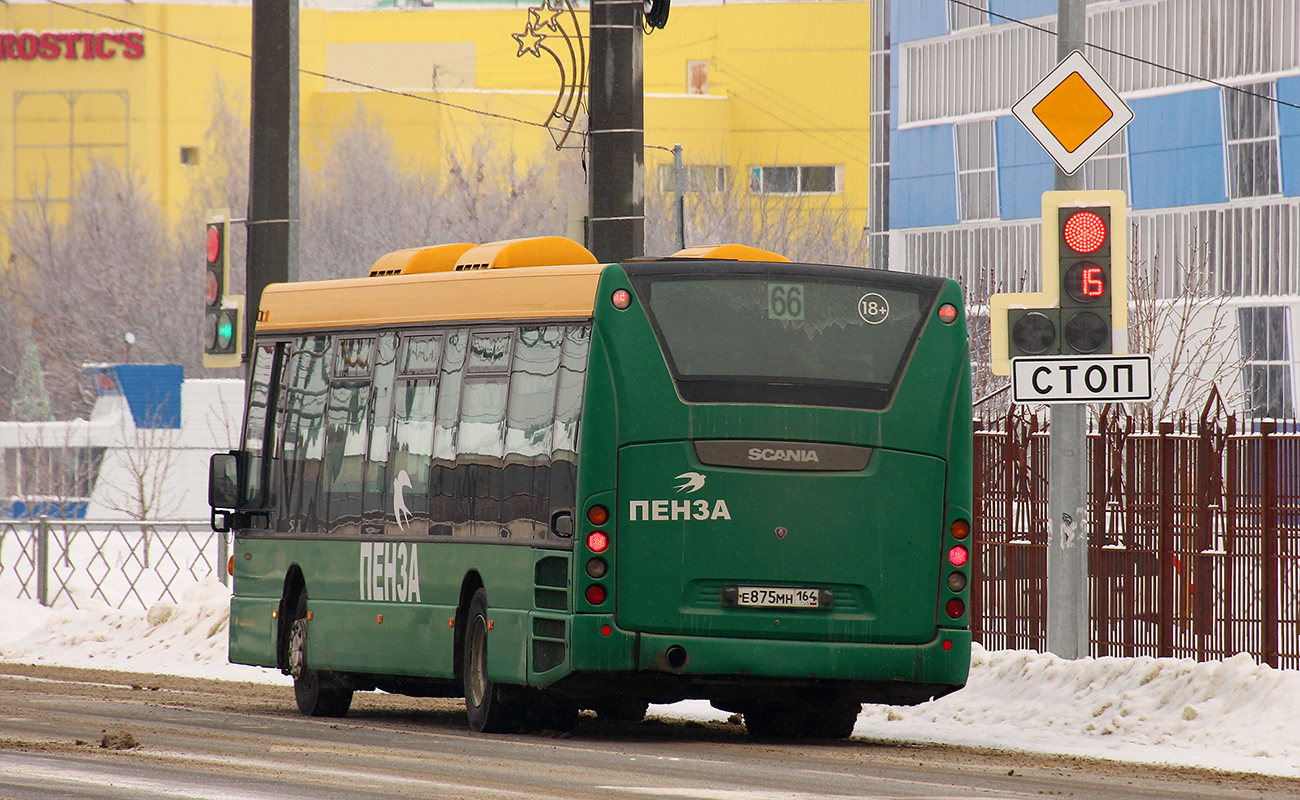 Пензенская область, Scania OmniLink II (Скания-Питер) № Е 875 МН 164