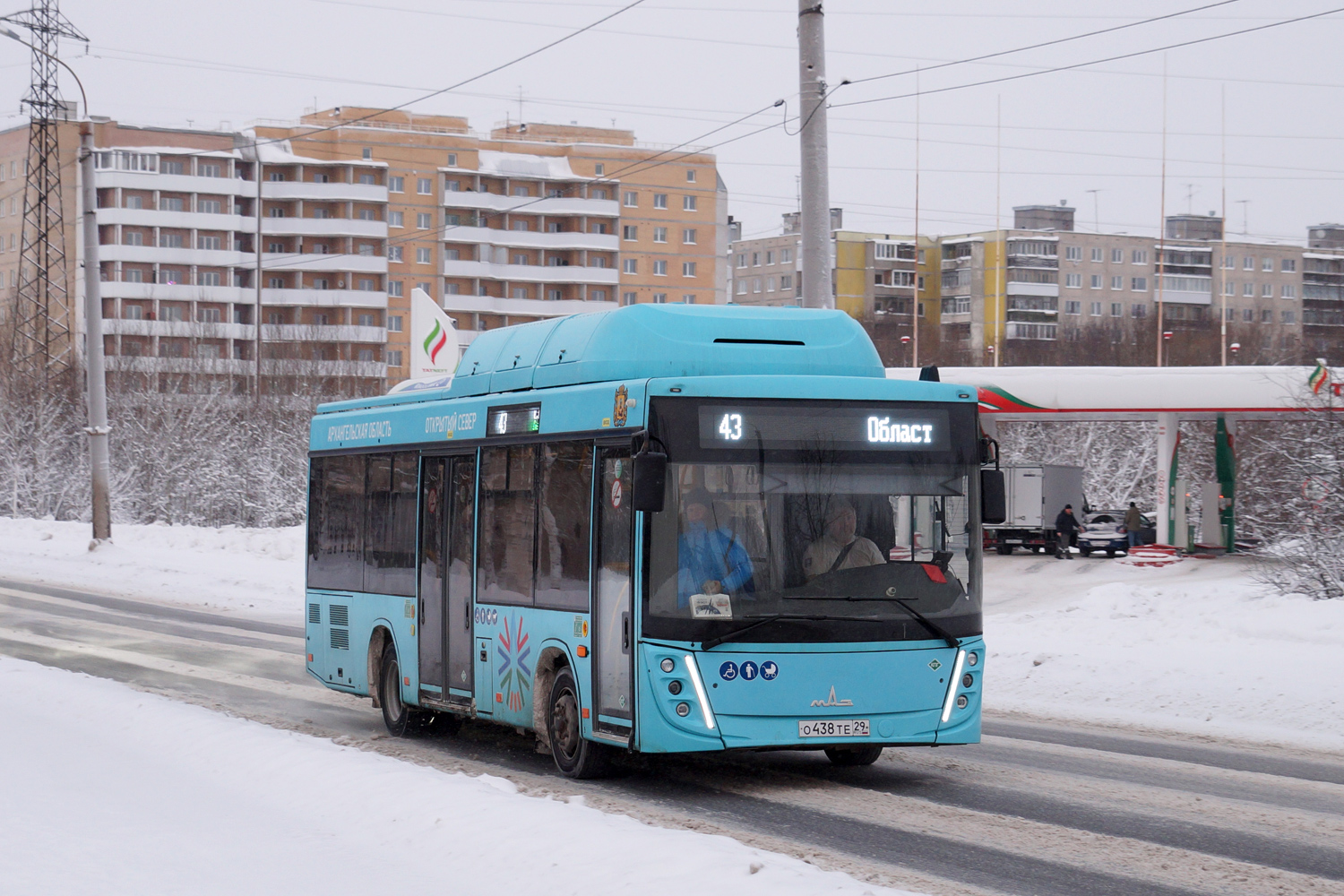 Архангельская область, МАЗ-206.948 № О 438 ТЕ 29