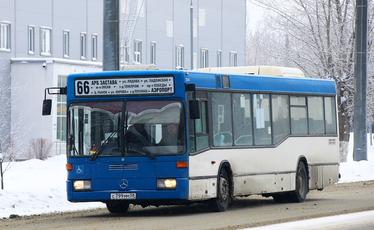 Penza region, Mercedes-Benz O405N2 Nr. С 799 ММ 58