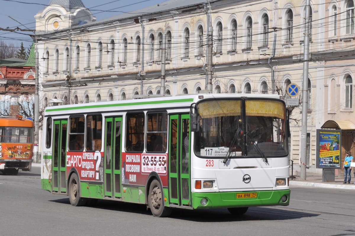 Тульская область, ЛиАЗ-5256.45 № 283