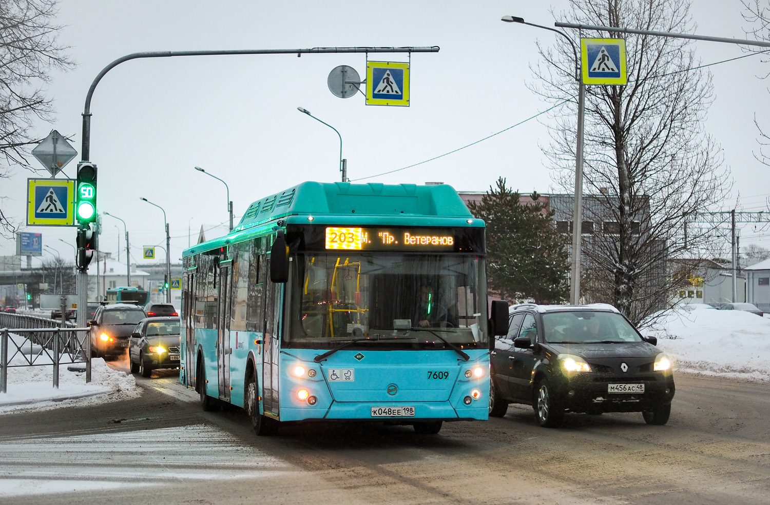 Санкт-Петербург, ЛиАЗ-5292.67 (CNG) № 7609