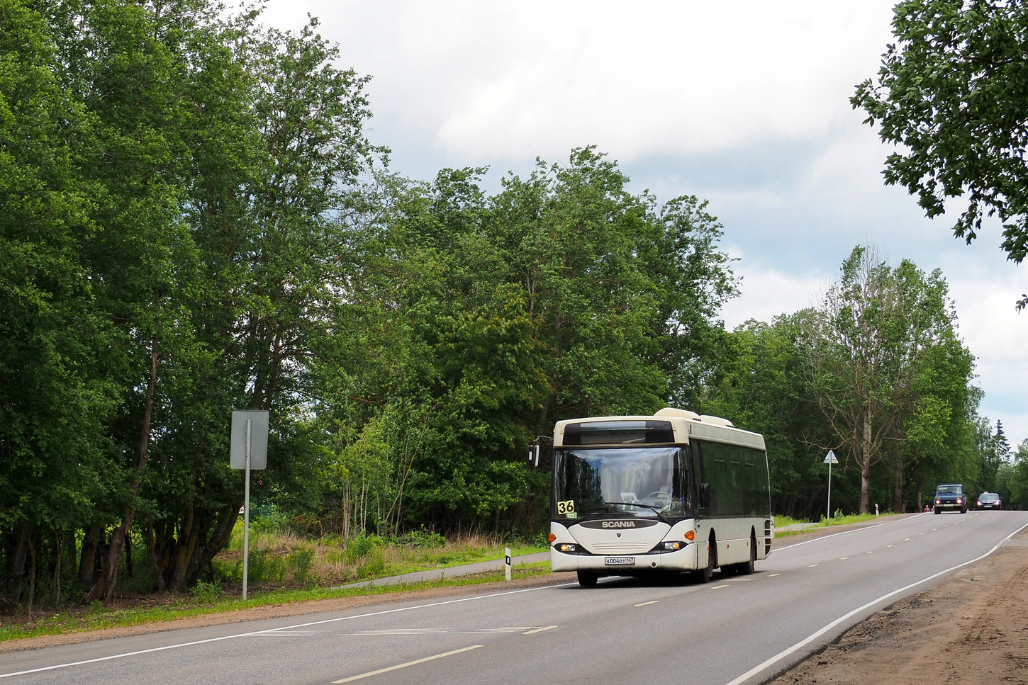 Ленинградская область, Scania OmniLink I (Скания-Питер) № А 004 ОТ 147