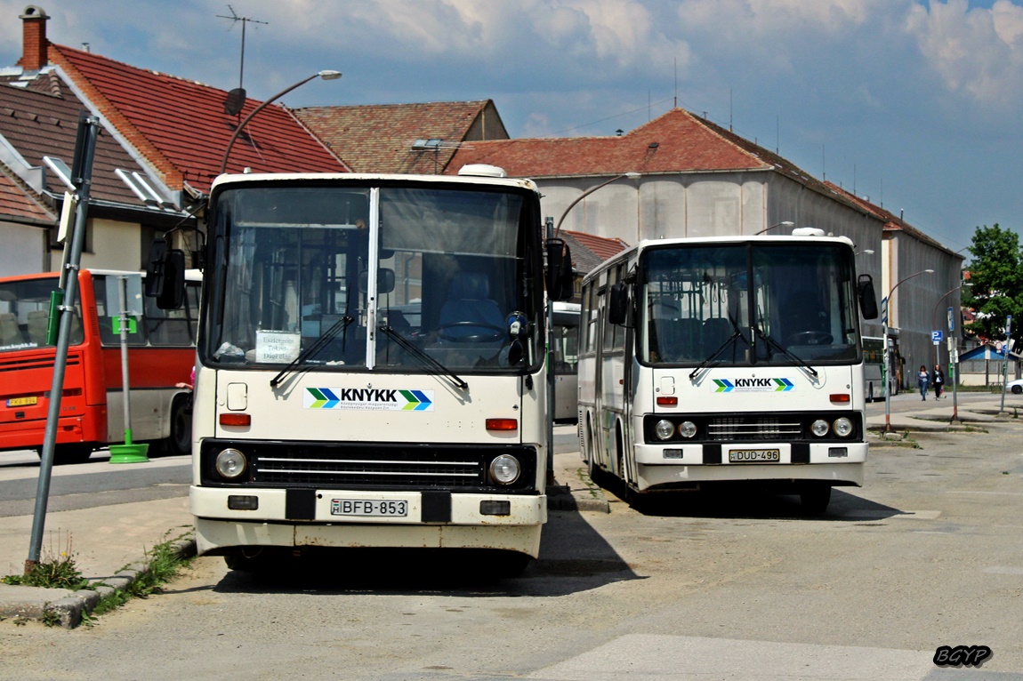 Венгрия, Ikarus 280.27 № BFB-853; Венгрия, Ikarus 256.44 № DUD-496