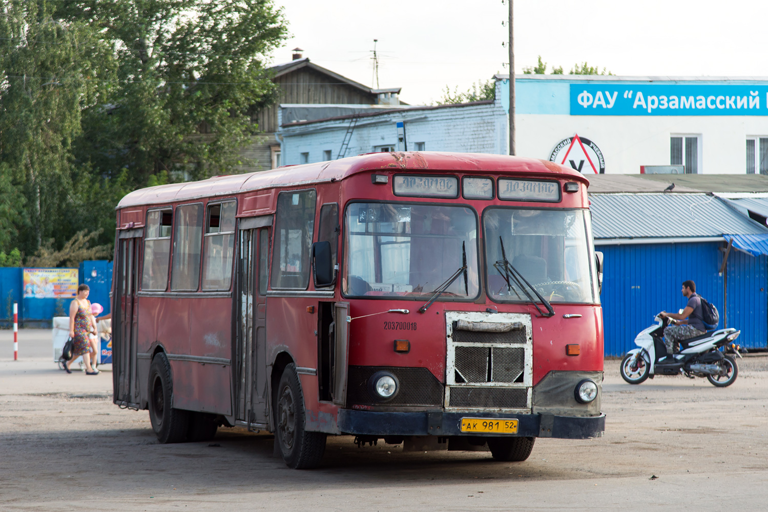 Нижегородская область, ЛиАЗ-677М № АК 981 52