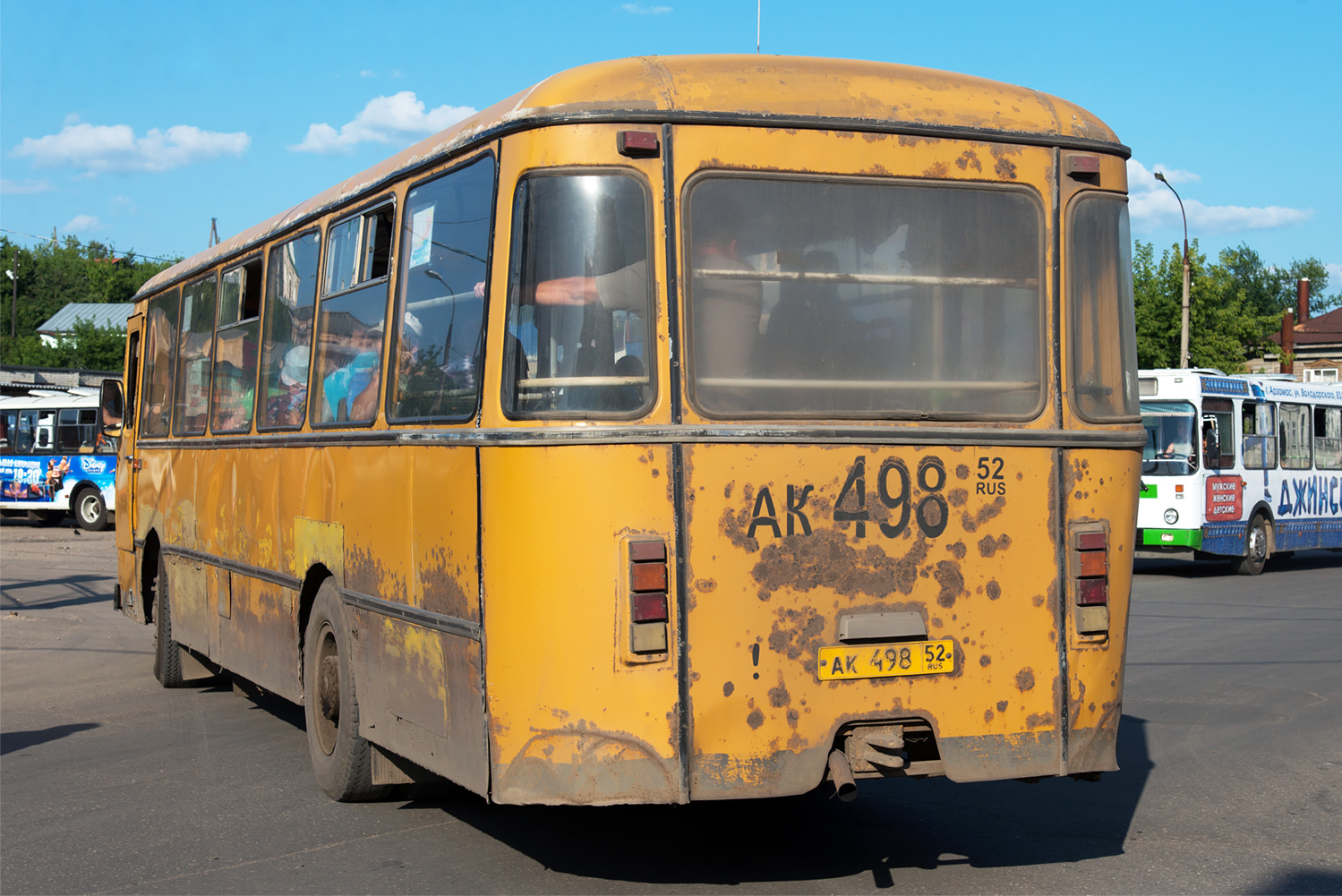 Нижегородская область, ЛиАЗ-677М № АК 498 52