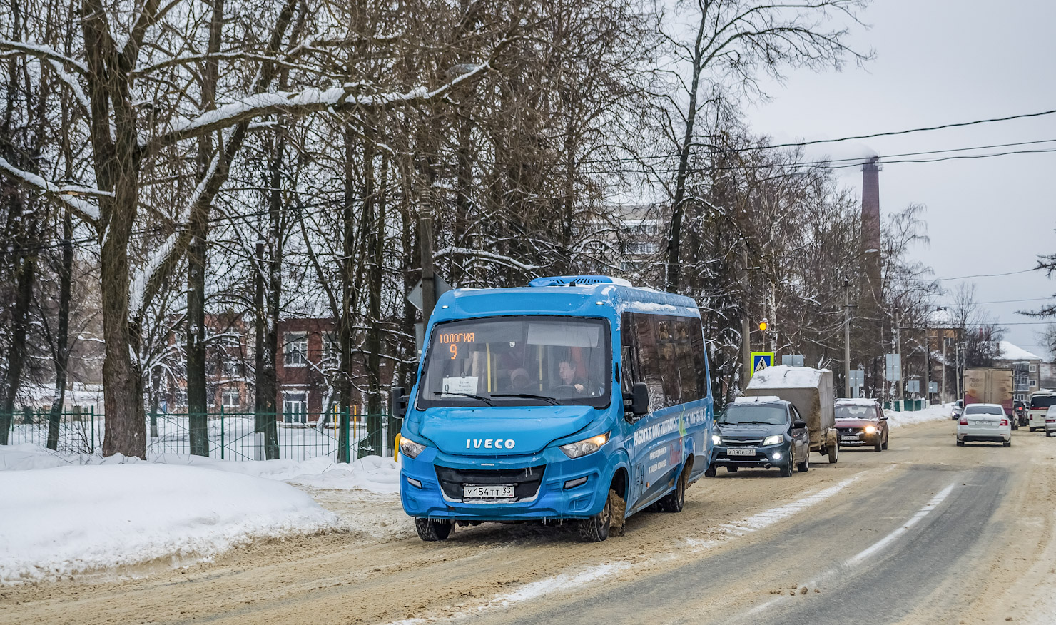 Владимирская область, Нижегородец-VSN700 (IVECO) № У 154 ТТ 33