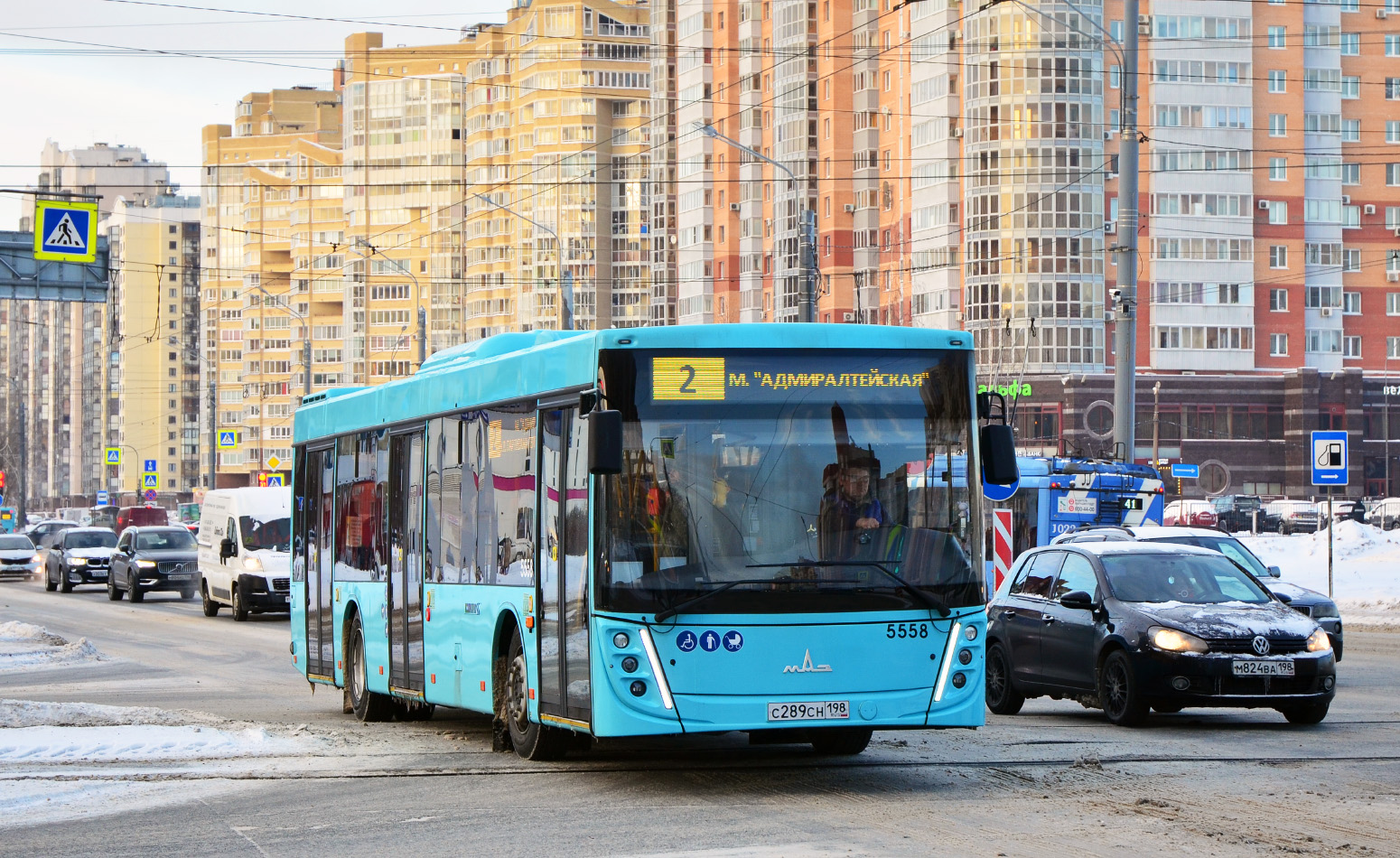 Санкт-Петербург, МАЗ-203.047 № 5558