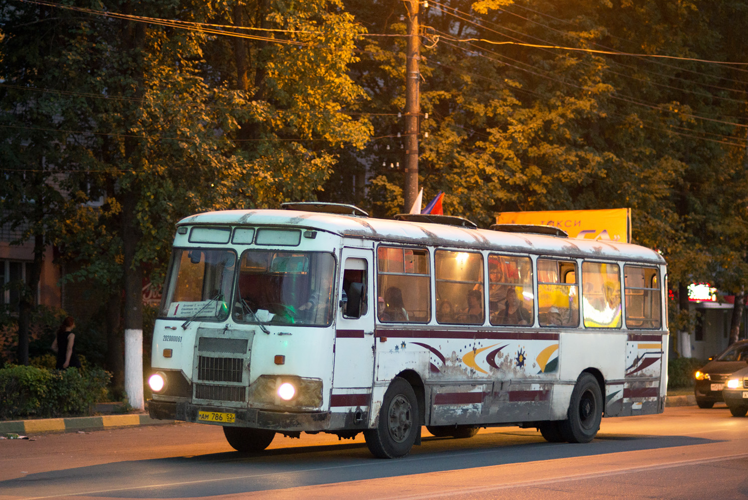 Нижегородская область, ЛиАЗ-677М (БАРЗ) № АМ 786 52