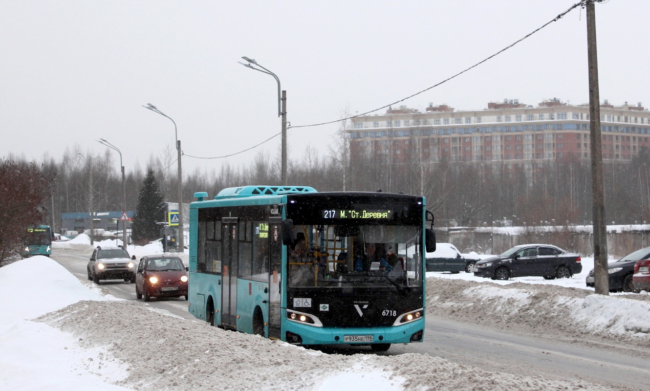 Санкт-Петербург, Volgabus-4298.G4 (LNG) № 6718