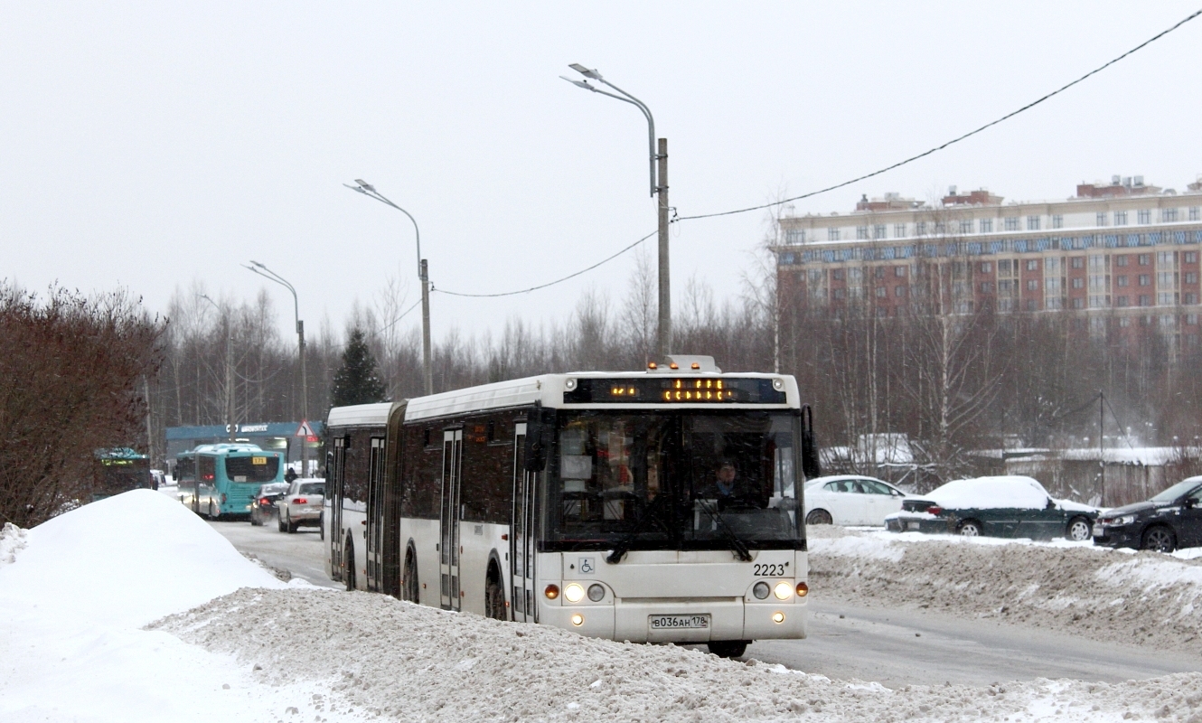 Saint Petersburg, LiAZ-6213.20 # 2223