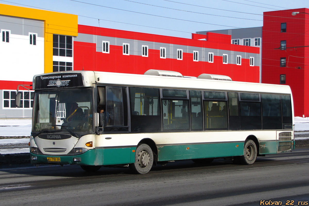 Алтайский край, Scania OmniLink I (Скания-Питер) № АО 718 22