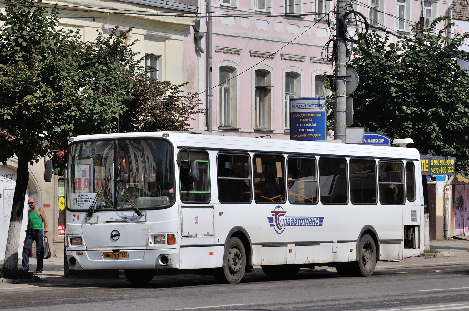 Тульская область, ЛиАЗ-5256.36 № 210