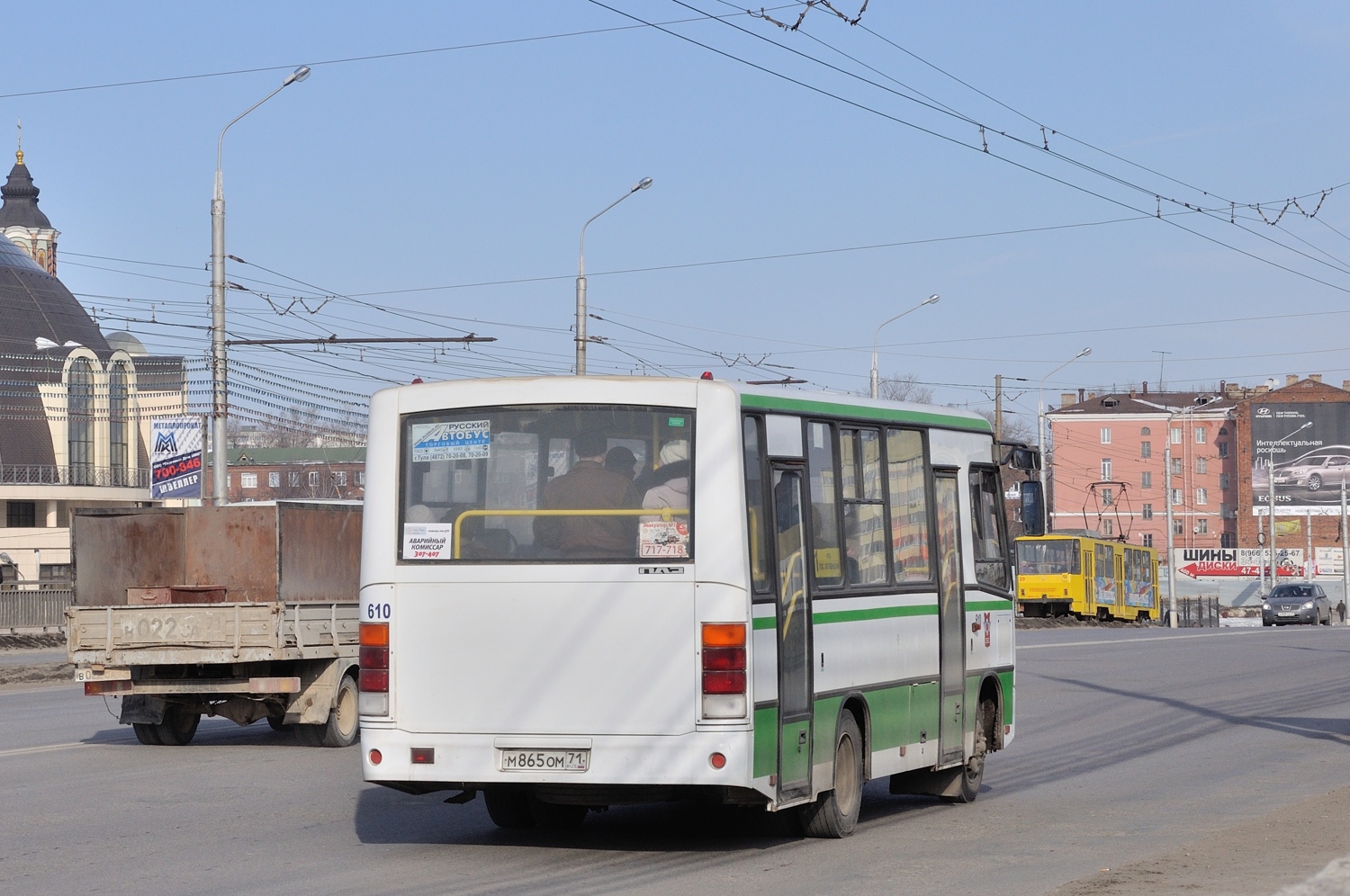 Тульская область, ПАЗ-320402-03 № 610