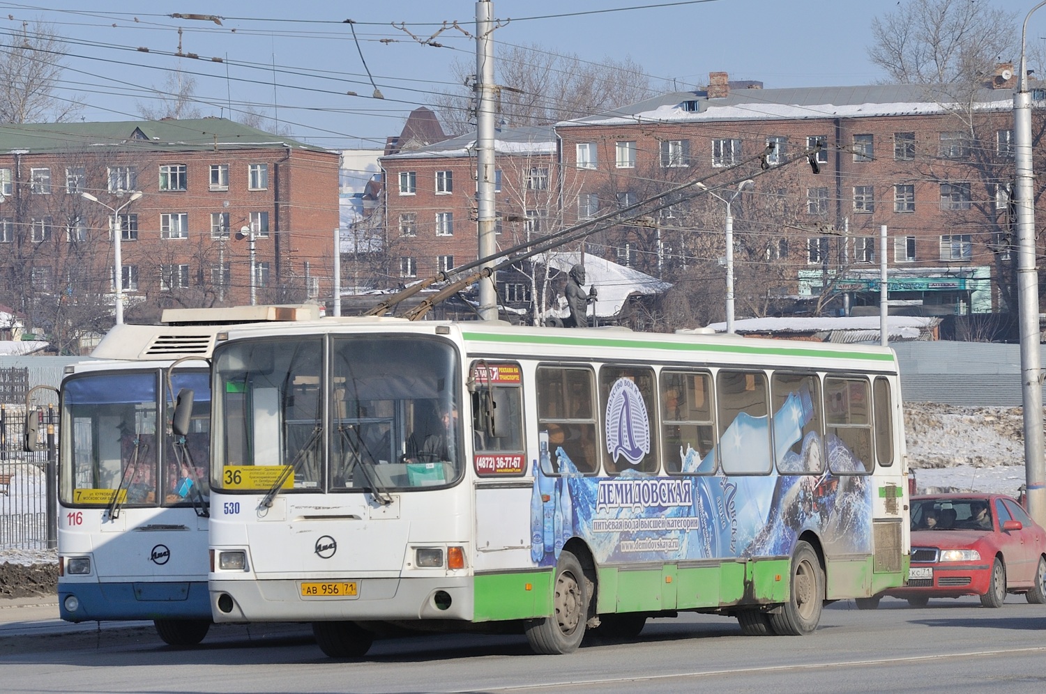 Тульская область, ЛиАЗ-5256.45 № 530