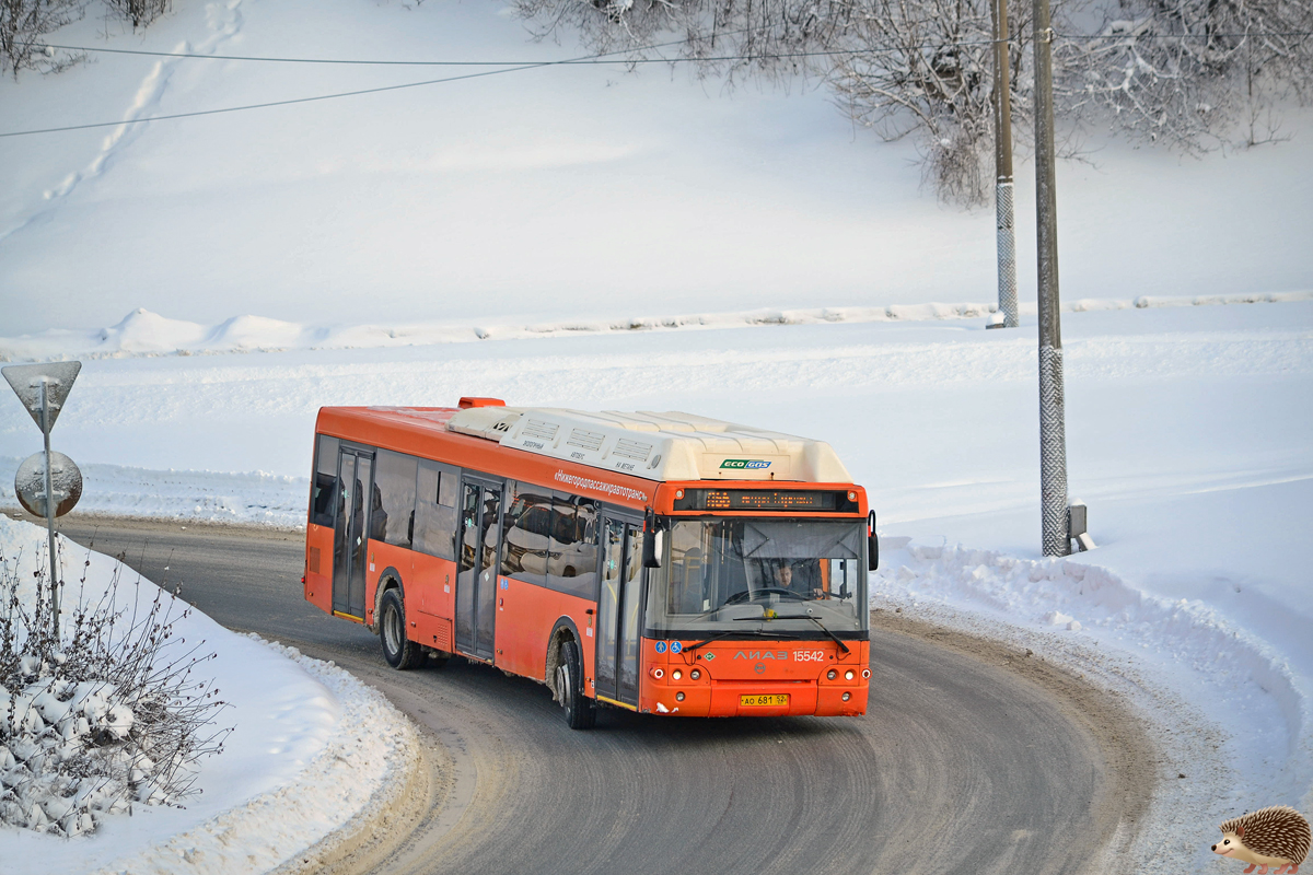 Нижегородская область, ЛиАЗ-5292.67 (CNG) № 15542