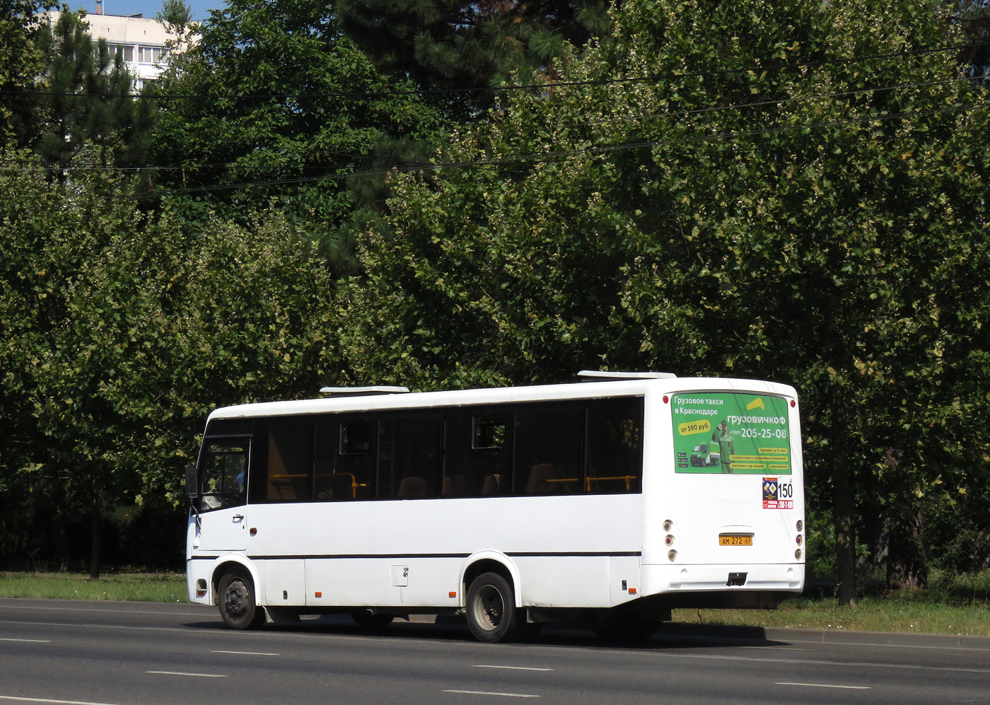 Краснодарский край, ПАЗ-320414-05 "Вектор" (1-2) № АМ 272 23