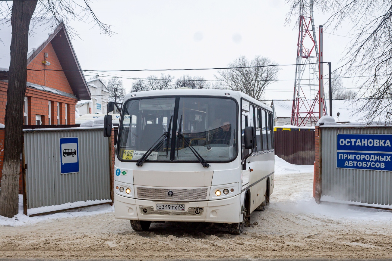 Рязанская область, ПАЗ-320302-33 "Вектор" № С 319 ТХ 62