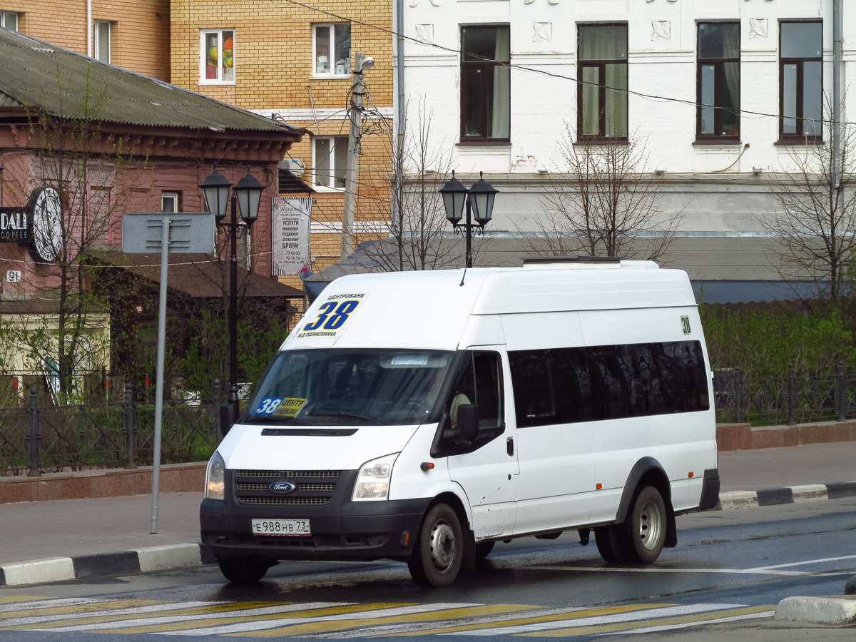 Ульяновская область, Промтех-224326 (Ford Transit) № Е 988 НВ 73