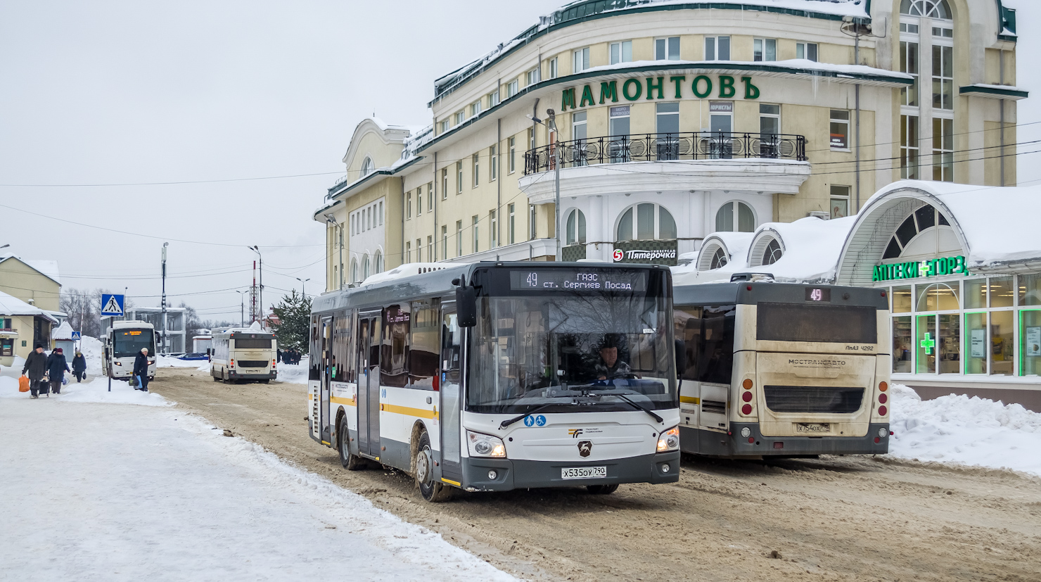 Московська область, ЛиАЗ-4292.60 (1-2-1) № 107535