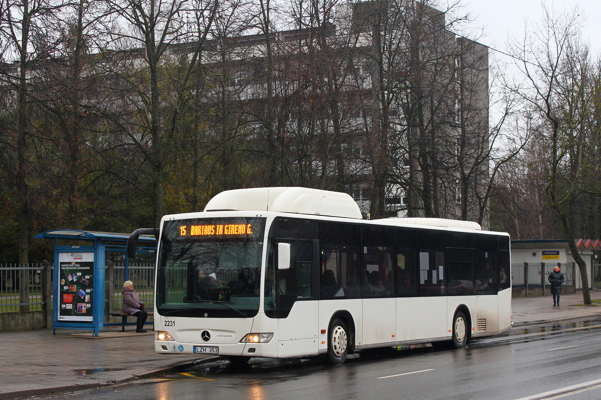 Литва, Mercedes-Benz O530 Citaro facelift CNG № 2231