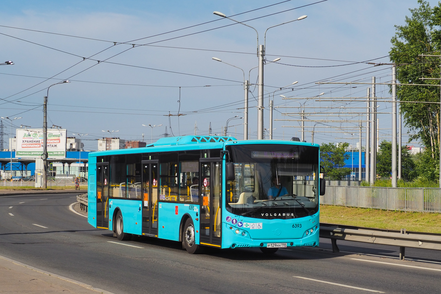 Санкт-Петербург, Volgabus-5270.G4 (LNG) № 6393