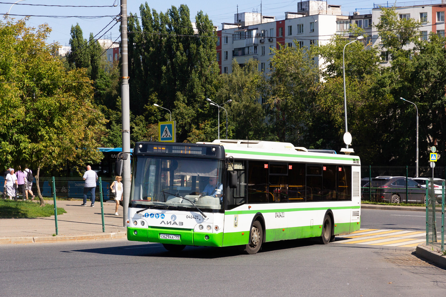 Москва, ЛиАЗ-5292.22 (2-2-2) № 041421