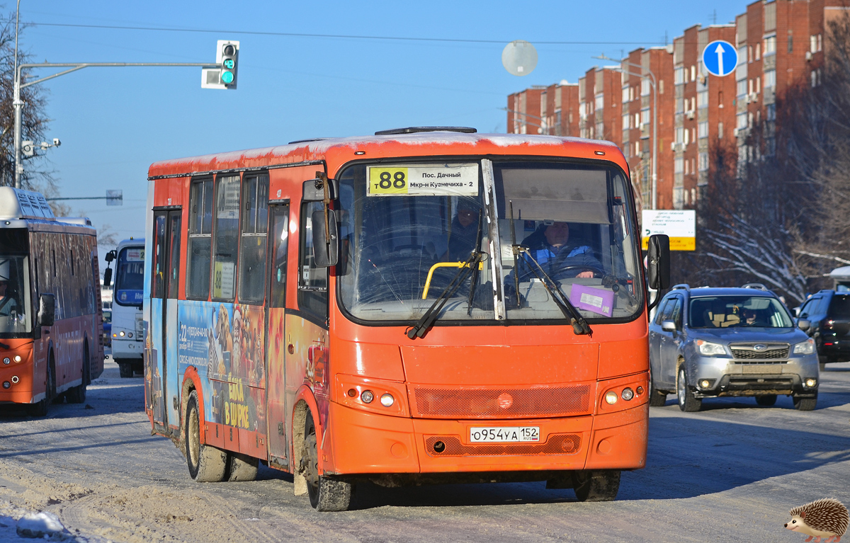 Nizhegorodskaya region, PAZ-320414-05 "Vektor" (1-2) Nr. О 954 УА 152