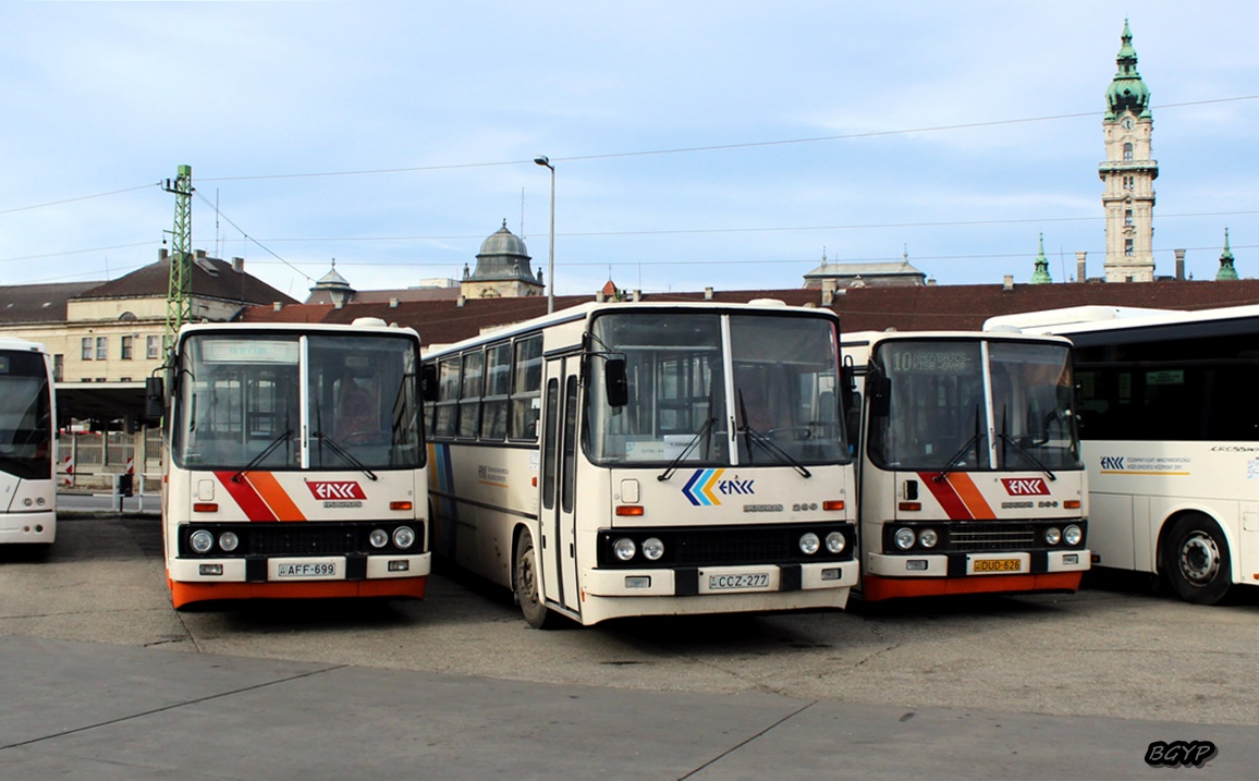 Венгрия, Ikarus 280.54A № AFF-699; Венгрия, Ikarus 280.54 № CCZ-277