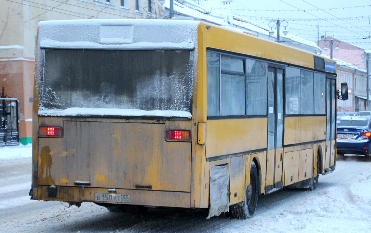 Obwód włodzimierski, Mercedes-Benz O405 Nr Е 150 УТ 33