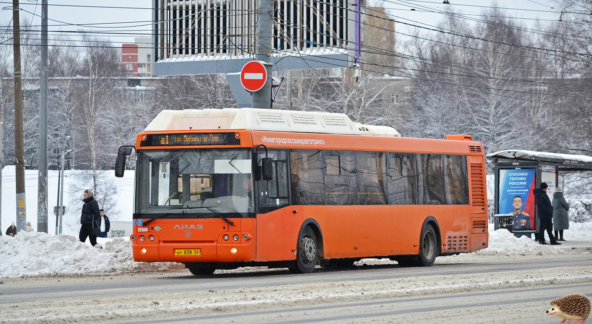 Нижегородская область, ЛиАЗ-5292.67 (CNG) № 21588