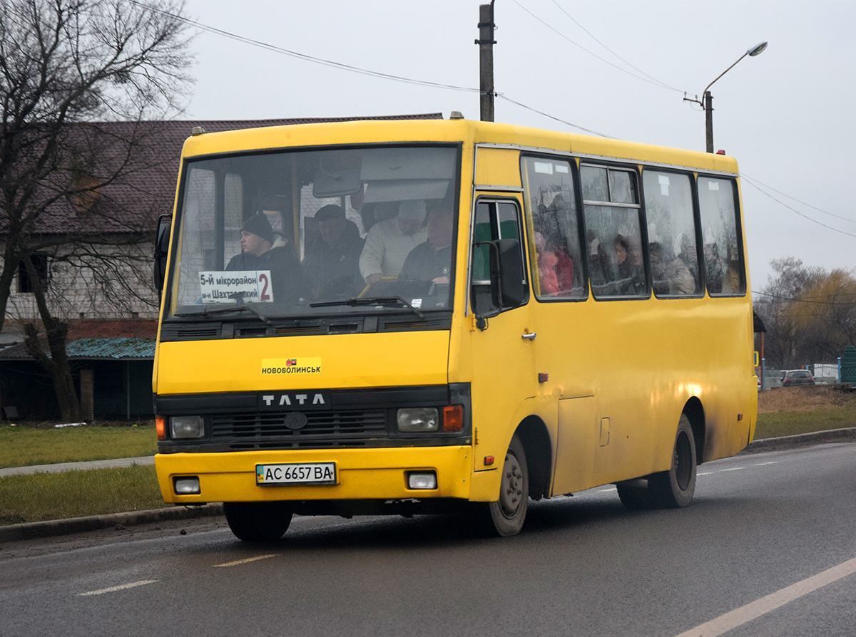 Волынская область, БАЗ-А079.04 "Эталон" № AC 6657 BA