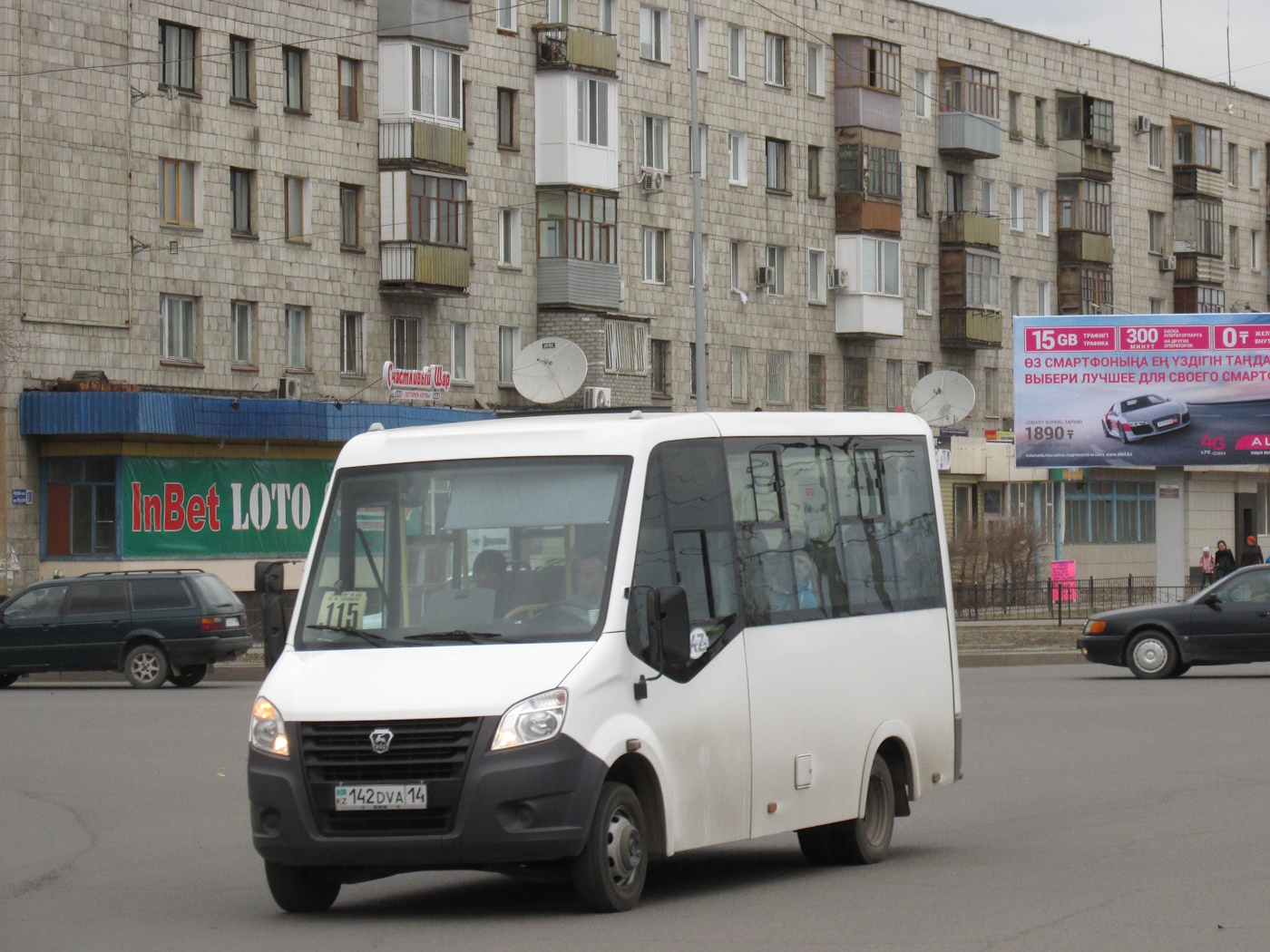 Pavlodar province, GAZ-A64R42 Next # 142 DVA 14