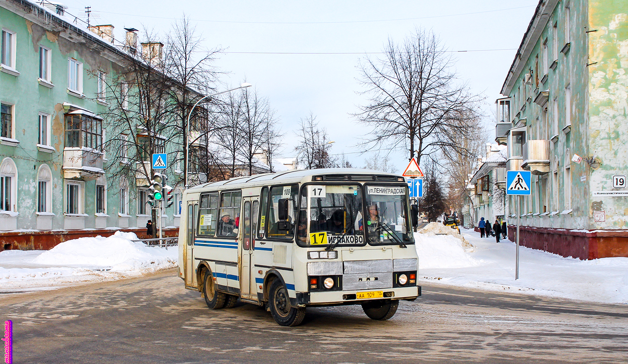 Томская область, ПАЗ-32054 № АА 109 70