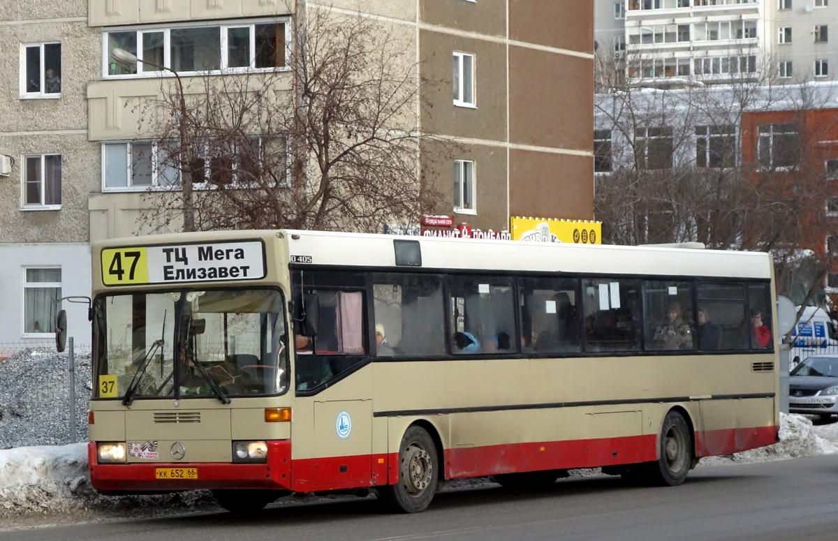 Свердловская область, Mercedes-Benz O405 № КК 652 66