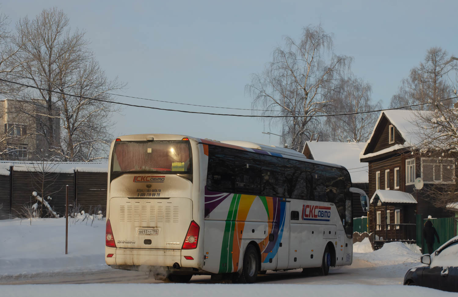 Санкт-Петербург, Yutong ZK6122H9 № В 693 ТС 198