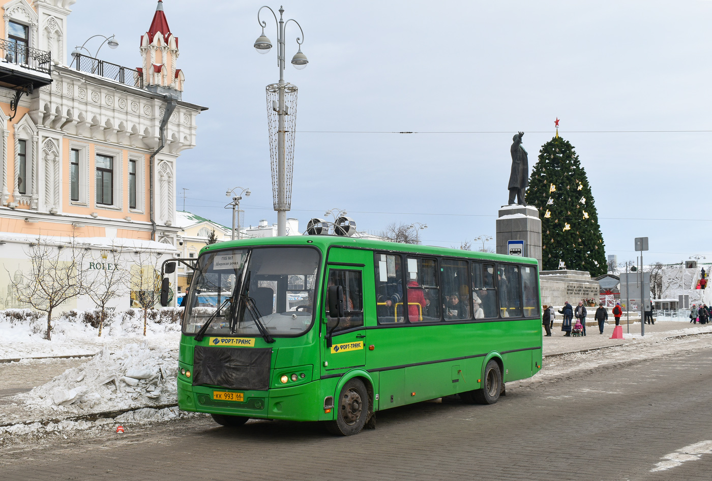 Свердловская область, ПАЗ-320414-05 "Вектор" (1-2) № КК 993 66